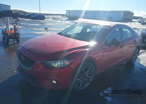 2014 Mazda Mazda6 I Grand Touring z USA, uszkodzony, nr VIN JM1GJ1W64E1124125